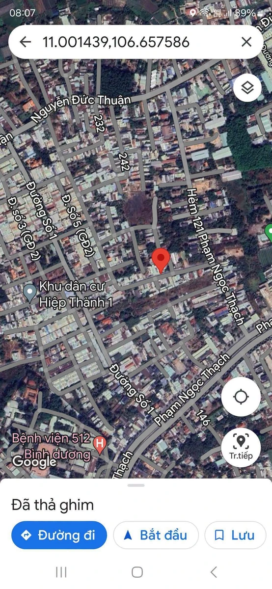 Bán 600m² đất Hiệp Thành 7.2 tỷ - Ảnh thu nhỏ 2