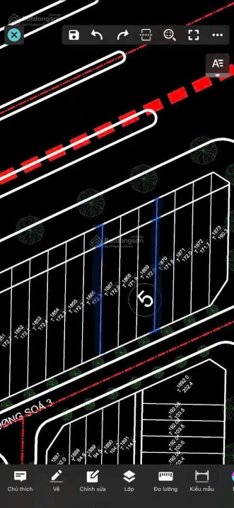 2 mặt tiền Võ Nguyên Giáp và Đường số 1 KDC Diệu Hiền có 3 nền liền kề - Ảnh thu nhỏ 2