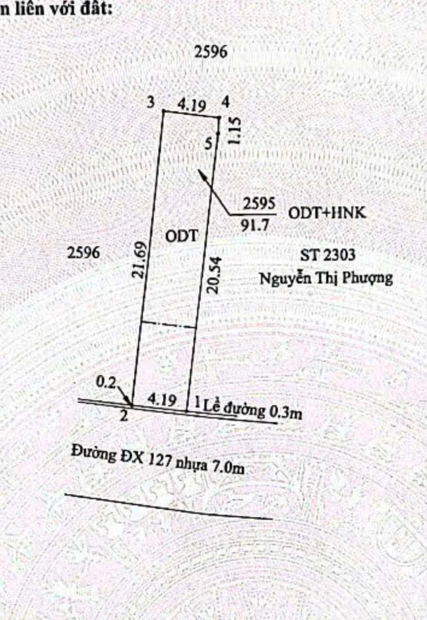 Bán đất DX127 Tân An 91m² giá 1 tỷ - Ảnh 1