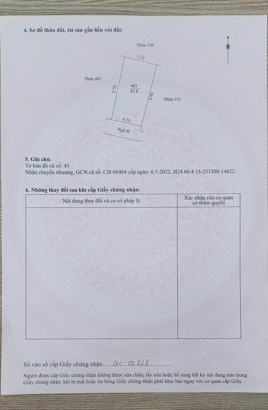 Bán đất 47m² Phường Hải Dương, Hải Phòng giá trên 1 tỷ