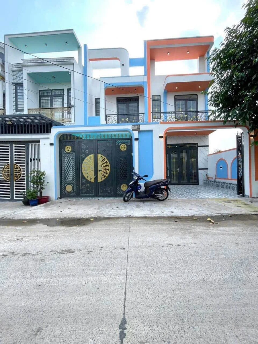Bán nhà 1 trệt 1 lầu 3PN 100m² Bến Lức, Long An - Ảnh thu nhỏ 2
