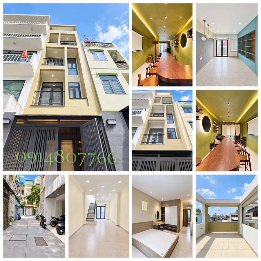 Bán nhà mới 4 tầng 55m² hẻm ô tô đường Huỳnh Văn Bánh, Phú Nhuận giá 8,99 tỷ - Ảnh 1