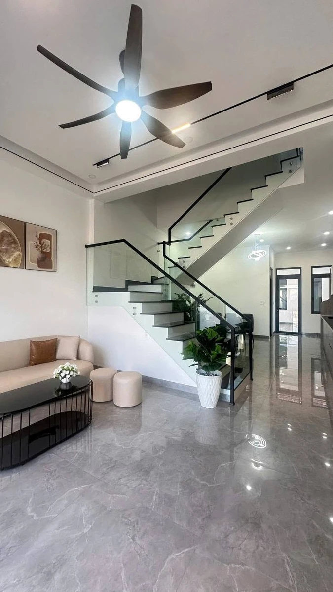 Bán nhà 1 trệt 1 lầu 122.5m² Tân Lợi, Bình Chánh - Ảnh thu nhỏ 2