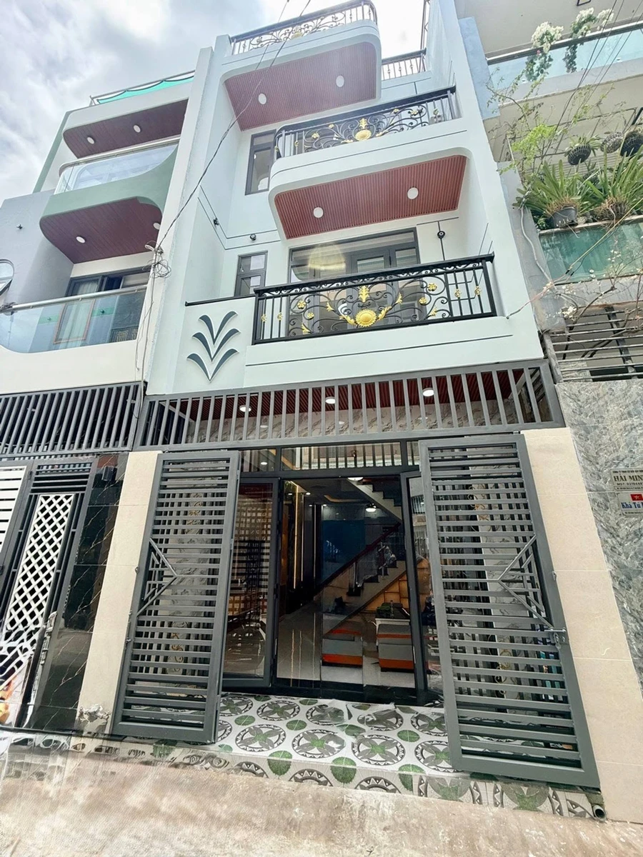 Bán nhà 4 tầng mới hẻm ô tô 52m2 giá hơn 5 tỷ tại Tam Bình, Thủ Đức - Ảnh 1