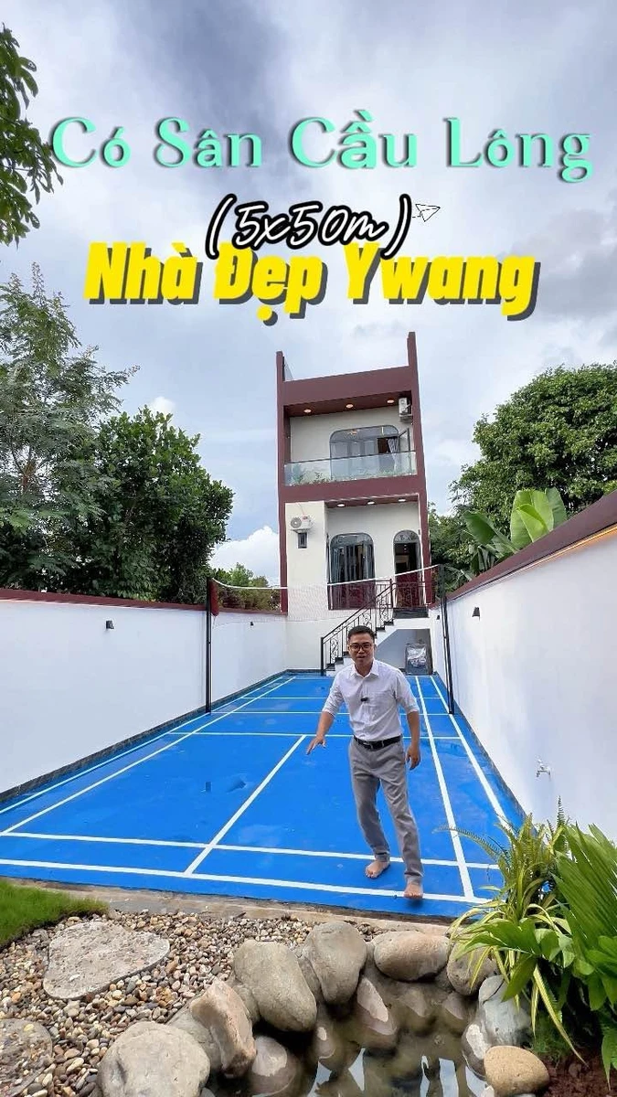 Bán nhà hẻm 303 Y Wang 5x43m, 1 trệt 1 mê 3 phòng ngủ, Buôn Ma Thuột - Ảnh 1