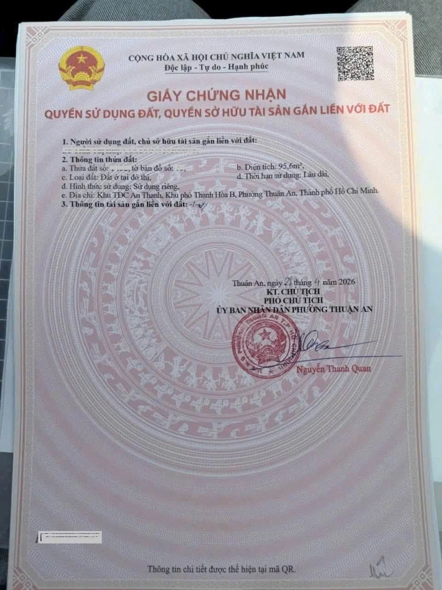 Bán lô đất góc 95,6m2 TĐC An Thạnh Thuận An 3,9 tỷ - Ảnh thu nhỏ 5
