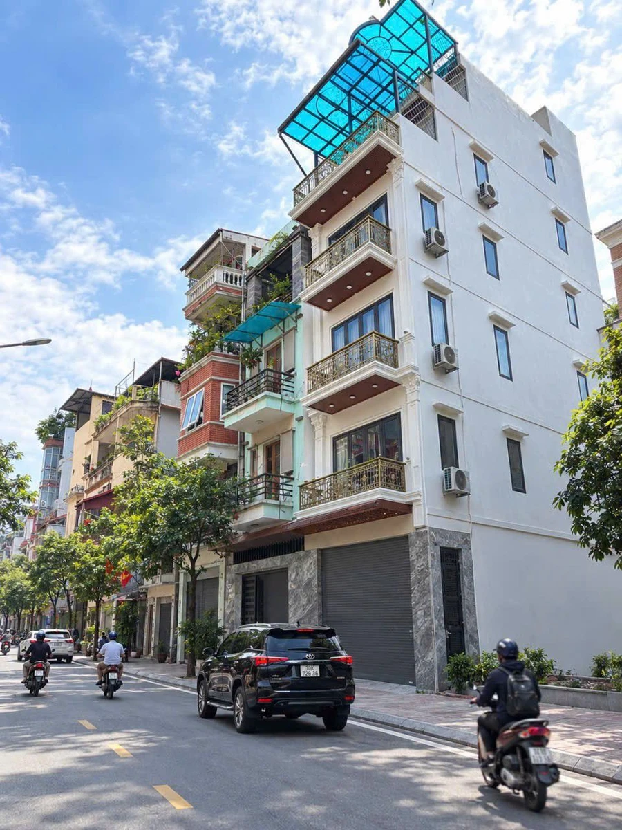 Bán nhà phố 90m² 6 tầng mặt phố Đền Lừ 24.7 tỷ Hà Nội - Ảnh 1