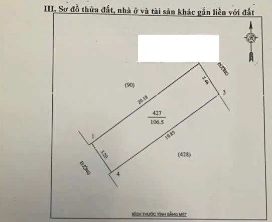 Bán đất mặt tiền Nguyễn Chí Thanh 106,5m2 Nhà Bè - Ảnh 1