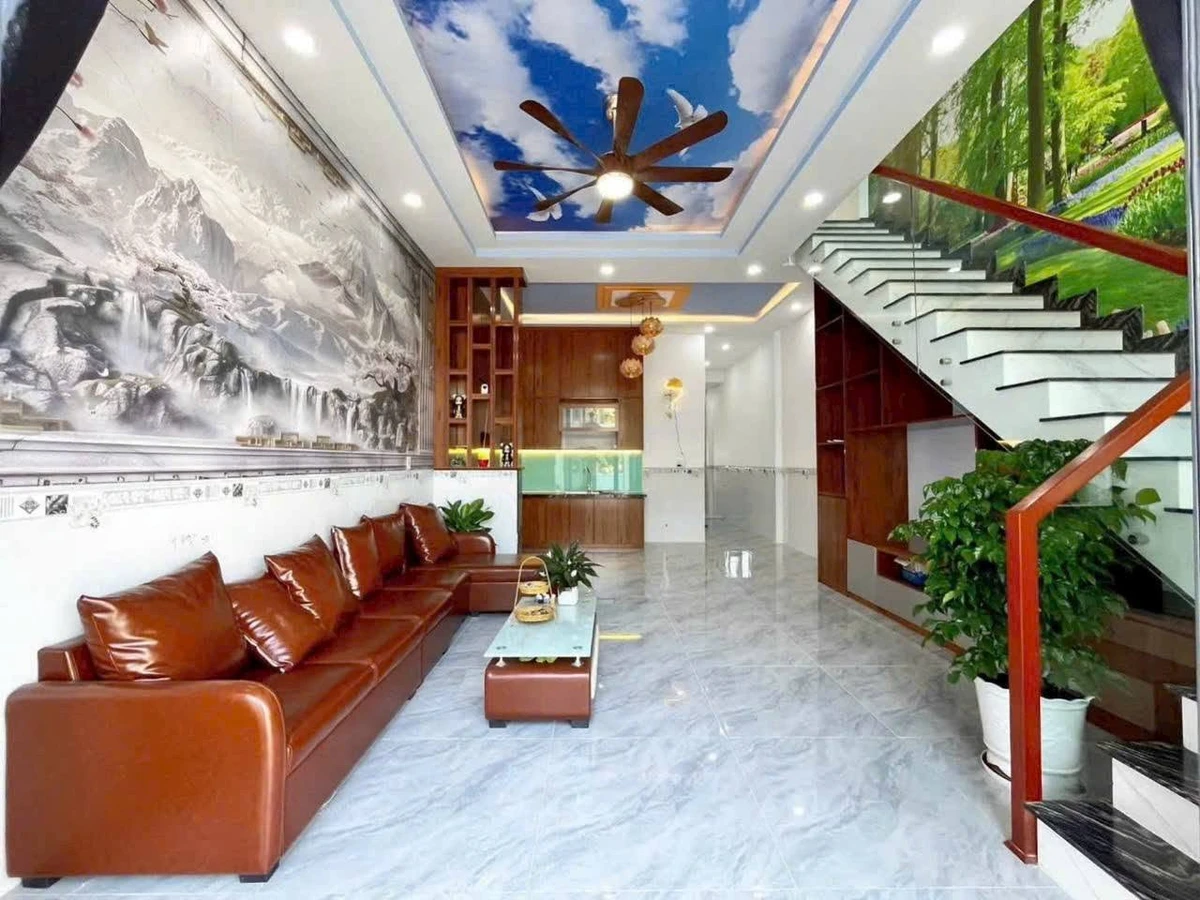 Bán nhà Mỹ Hạnh Nam 100m² sân đậu ô tô - Ảnh thu nhỏ 2