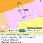Bán đất 676,4m2 mặt tiền QL55 Láng Dài Xã Đất Đỏ giá 2,999 tỷ - Ảnh thu nhỏ 1