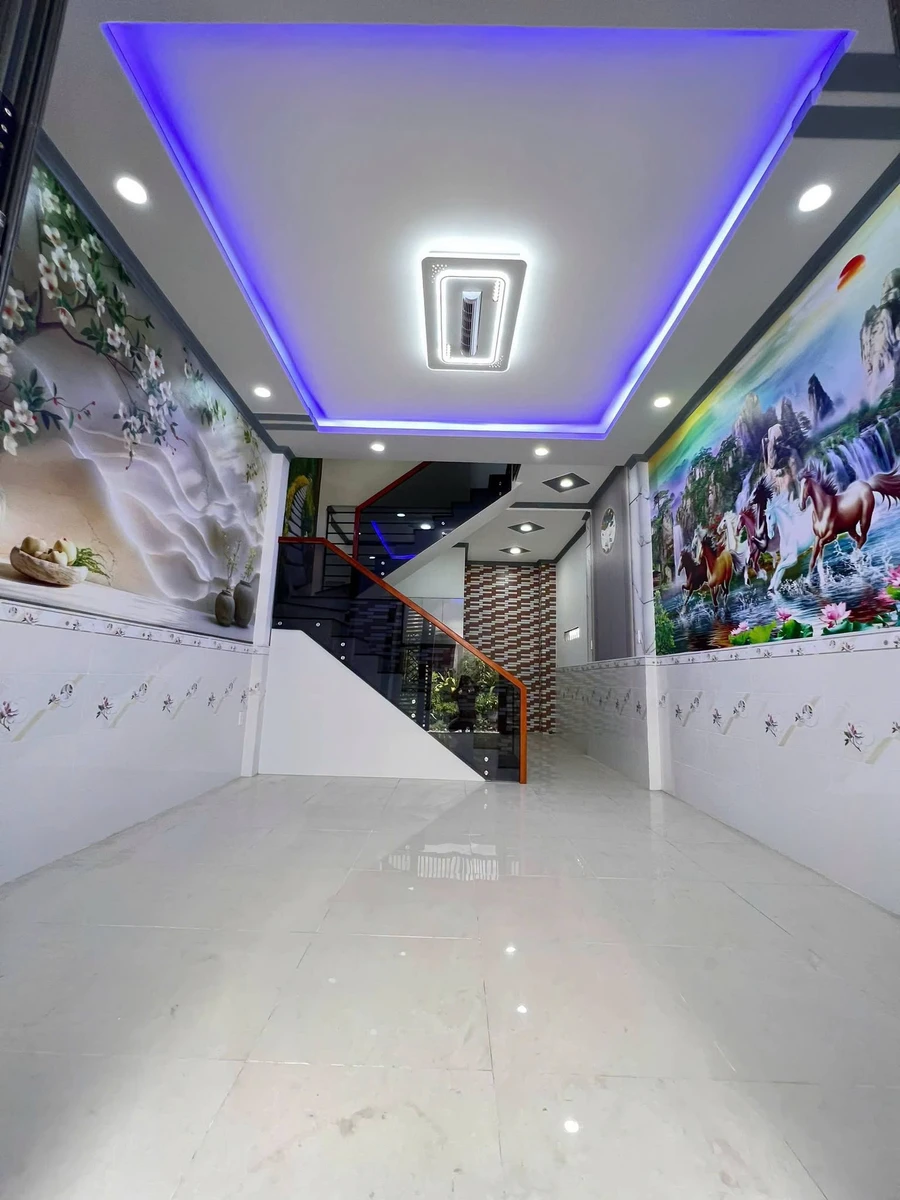 Bán nhà 2 phòng ngủ 47m² gần chợ Thới Tứ Quận 12 - Ảnh thu nhỏ 4