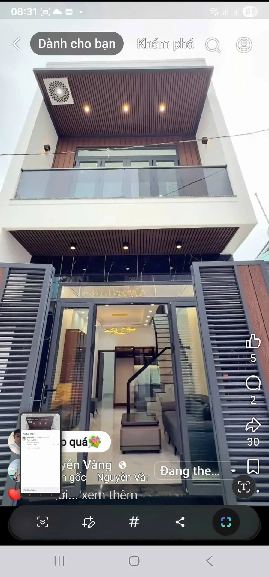 Bán nhà 4 phòng ngủ 2,95 tỷ chợ Hóa An, Bình Tân - Ảnh 1