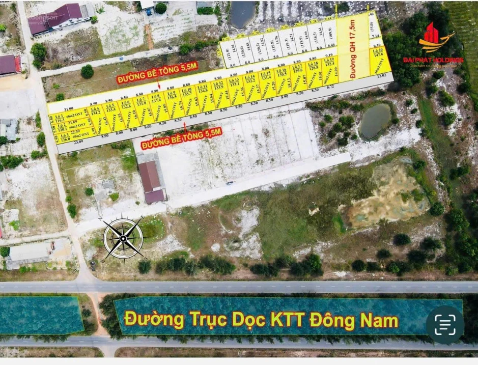Chính chủ bán lô đất 215m2 chỉ 3tr/m2 cách sân bay, biển chỉ 500m sẵn sổ sang tên trong ngày - Ảnh thu nhỏ 4