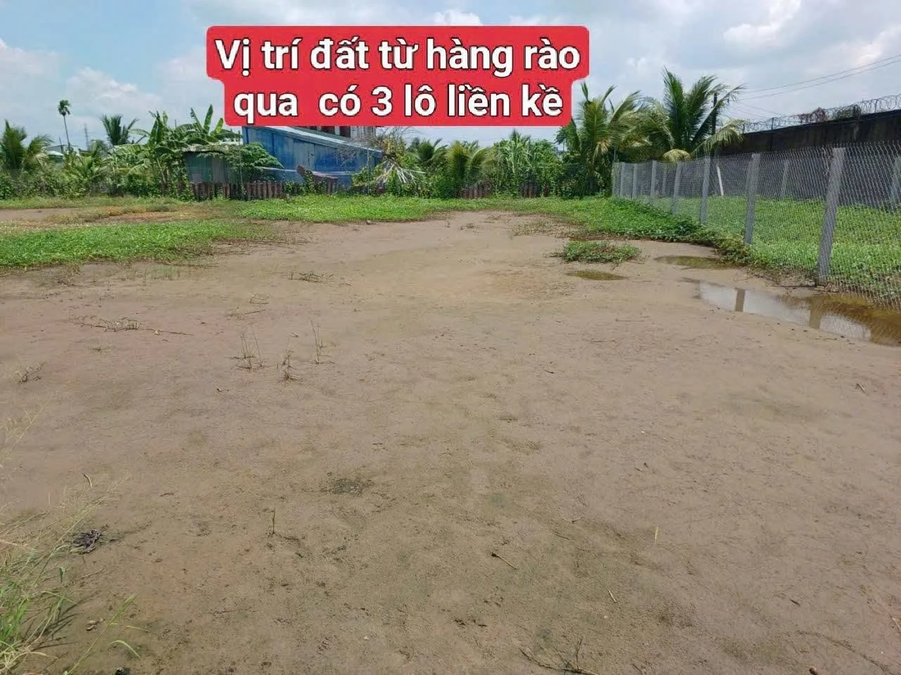 Bán 3 nền đất Tân An Long An, 5x30m, 1 tỷ 050 - Ảnh 1