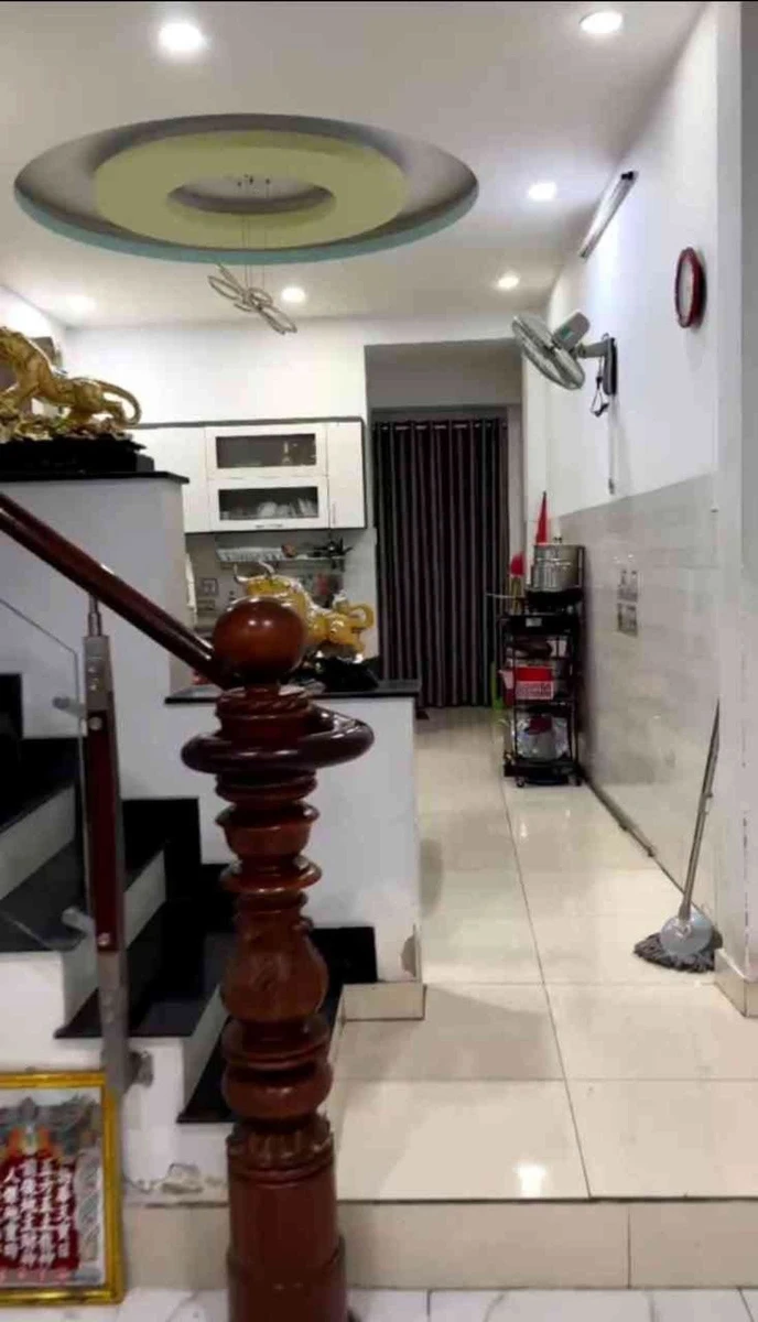 Bán nhà 3 tầng 50.3m2 full nội thất, hẻm ô tô 4m gần mặt tiền An Dương Vương, Phú Lâm, Quận 6 - Ảnh thu nhỏ 2