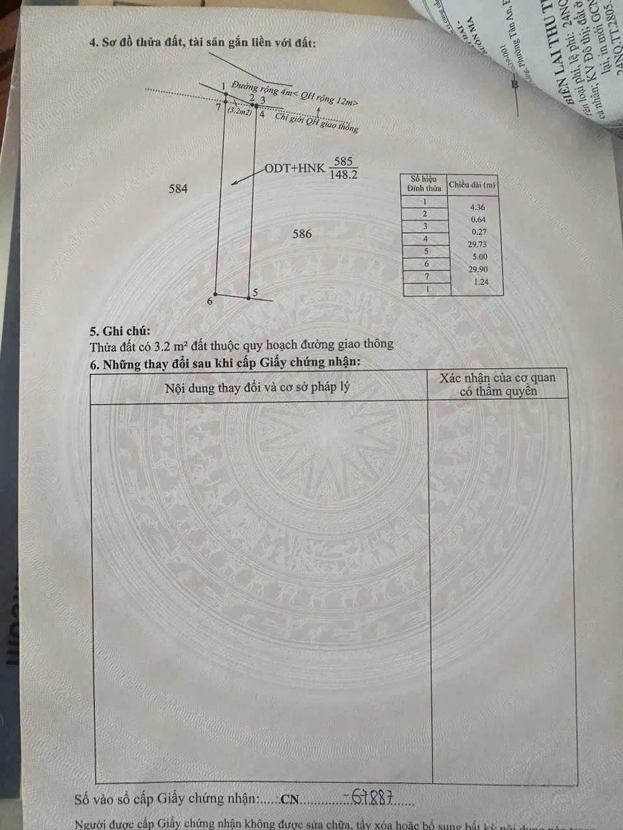 Bán đất mặt tiền 60m² thôn 3 Cư Bur 1,38 tỷ - Ảnh thu nhỏ 4