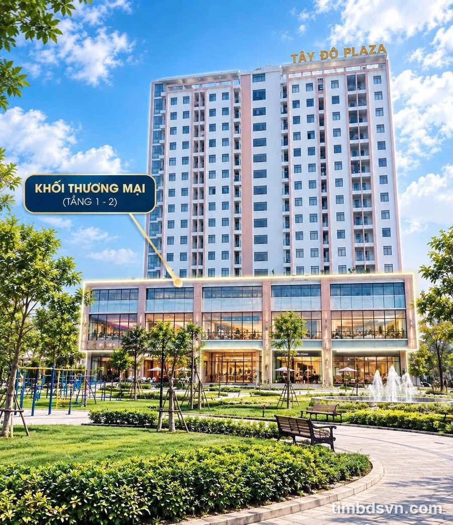Bán căn hộ 2PN Tây Đô Plaza, 58m2, 1 tỷ đồng - Ảnh thu nhỏ 2