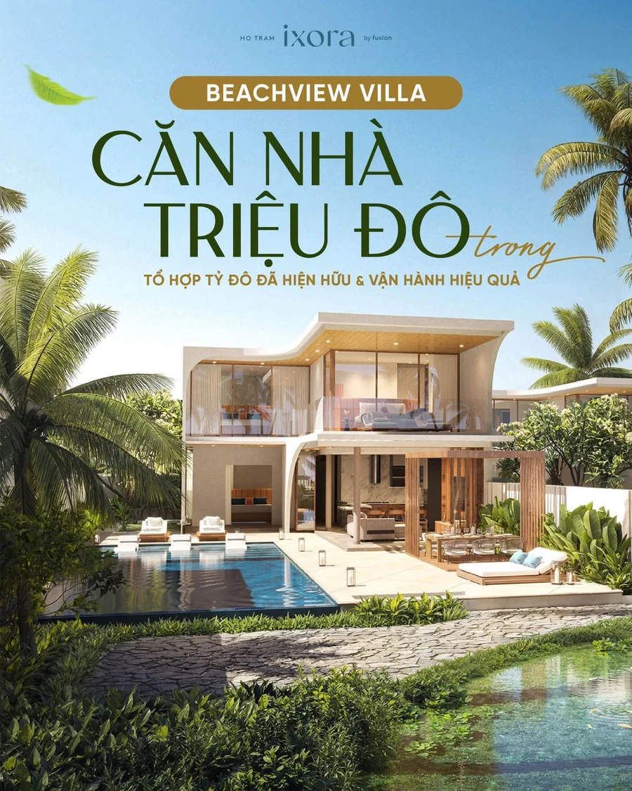 Bán biệt thự biển Beachview 17, 304m2, 2PN, Hồ Tràm - Ảnh thu nhỏ 5