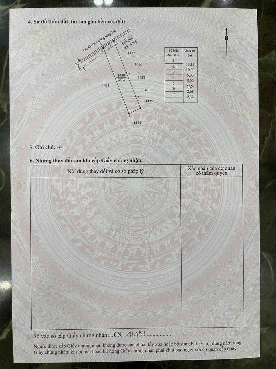 Bán 3 nền đất thổ cư 100m² tại Phước Vân, Cần Đước, Long An - Ảnh thu nhỏ 4