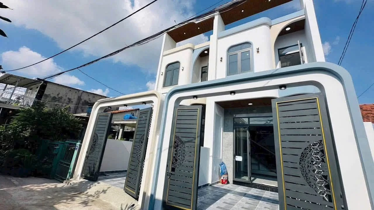 Bán nhà mới 4PN Bùi Hữu Nghĩa gần Chợ Tân Vạn 2,7 tỷ - Ảnh 1