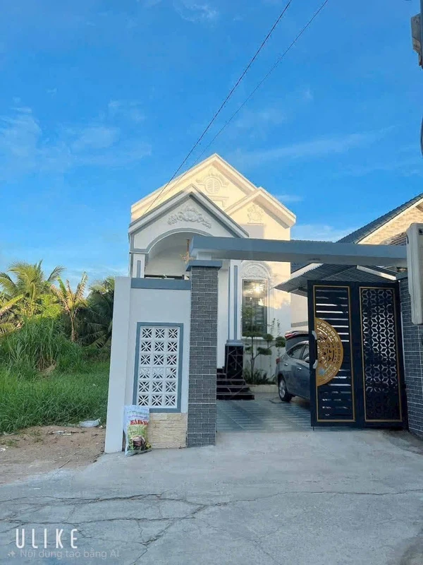 Bán nhà mái Thái 153m² full tổ cư Phú Tân Bến Tre 1 tỷ 950 triệu