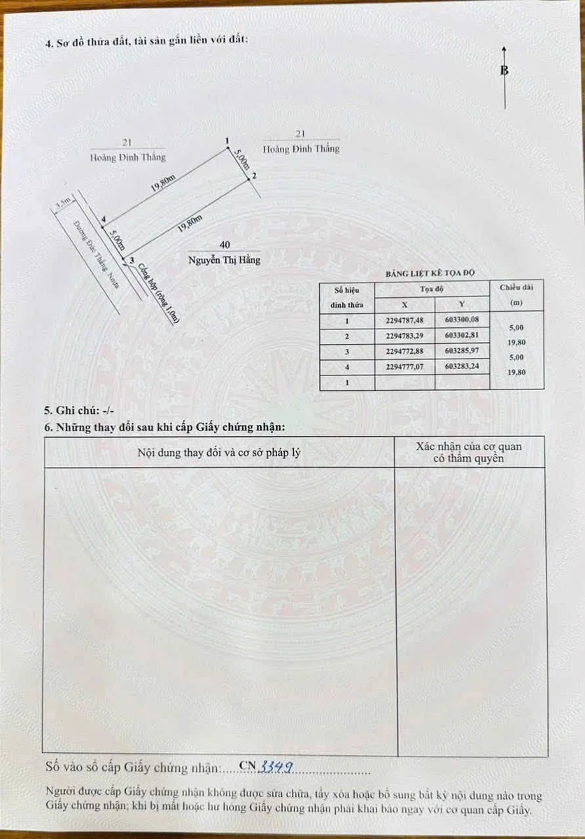 Bán lô đất mặt đường Đức Thắng 99m² Hải Phòng - Ảnh thu nhỏ 2