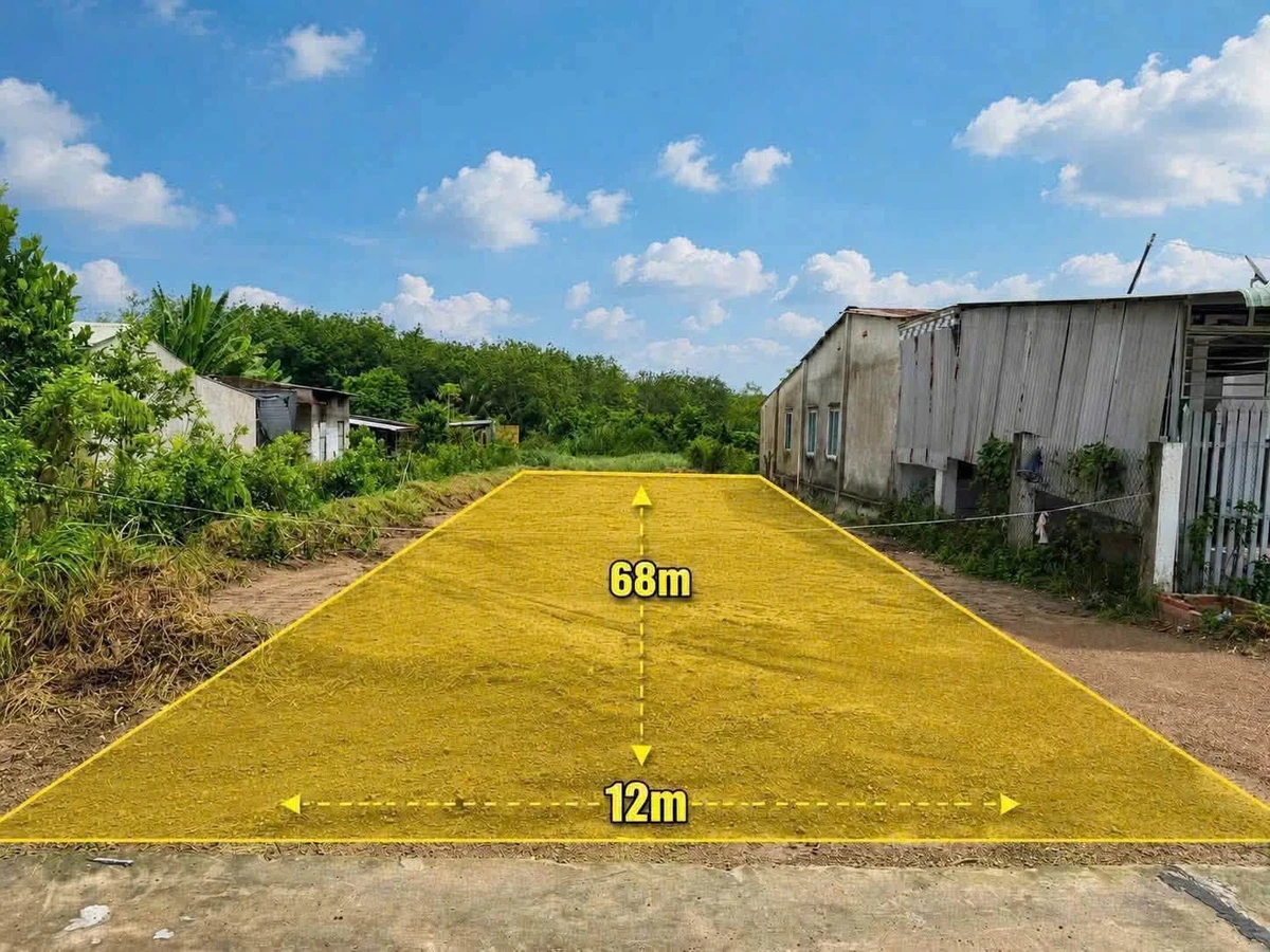 Bán đất 12x66m Chơn Thành 1 tỷ 600 triệu - Ảnh 1