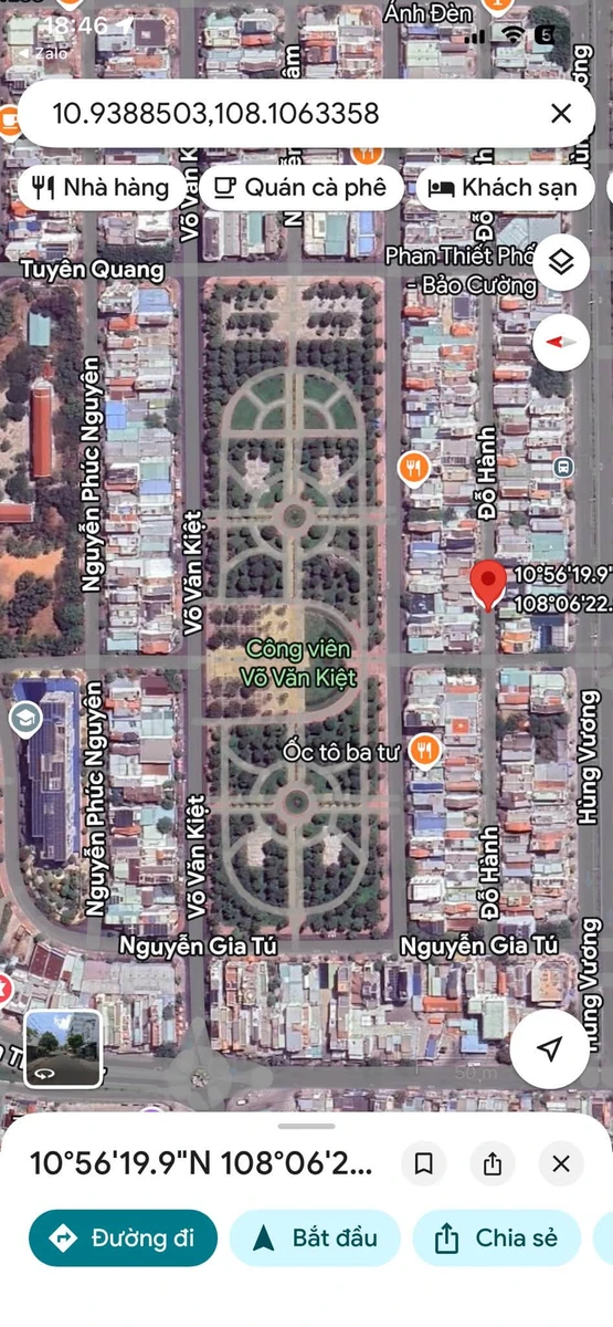 Bán lô đất mặt tiền Đỗ Hành Phan Thiết 100m2 4 tỷ 350 - Ảnh thu nhỏ 5