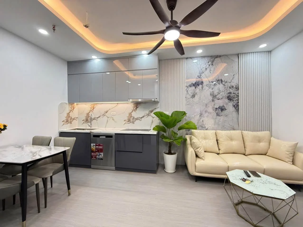 Bán căn hộ Hà Quang 1 full nội thất 2PN 44.7m² Nha Trang 2.345 tỷ - Ảnh 1