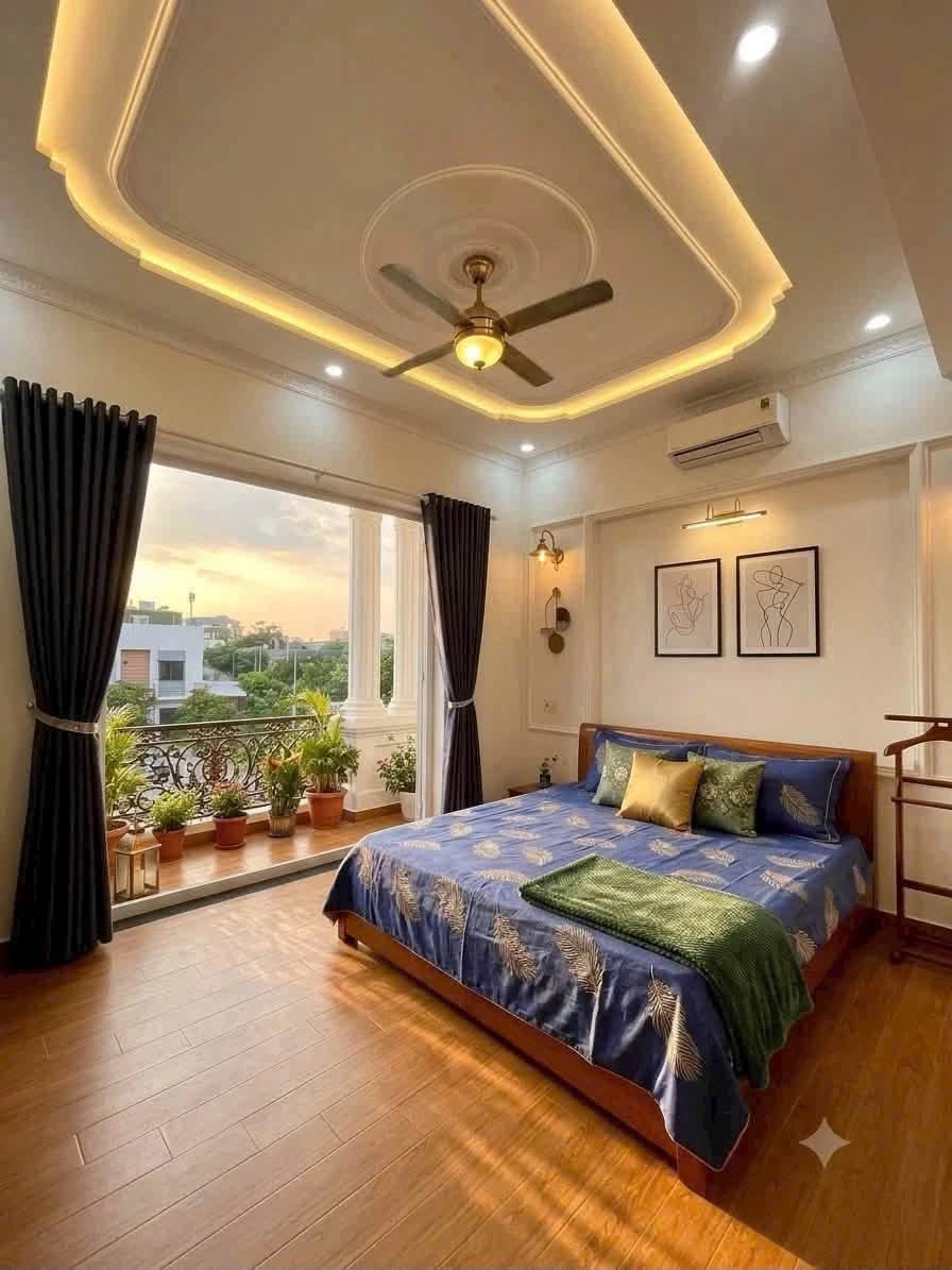 Nhà tân cổ điển 4PN 5WC 90m² Quảng Ngãi - Ảnh thu nhỏ 4