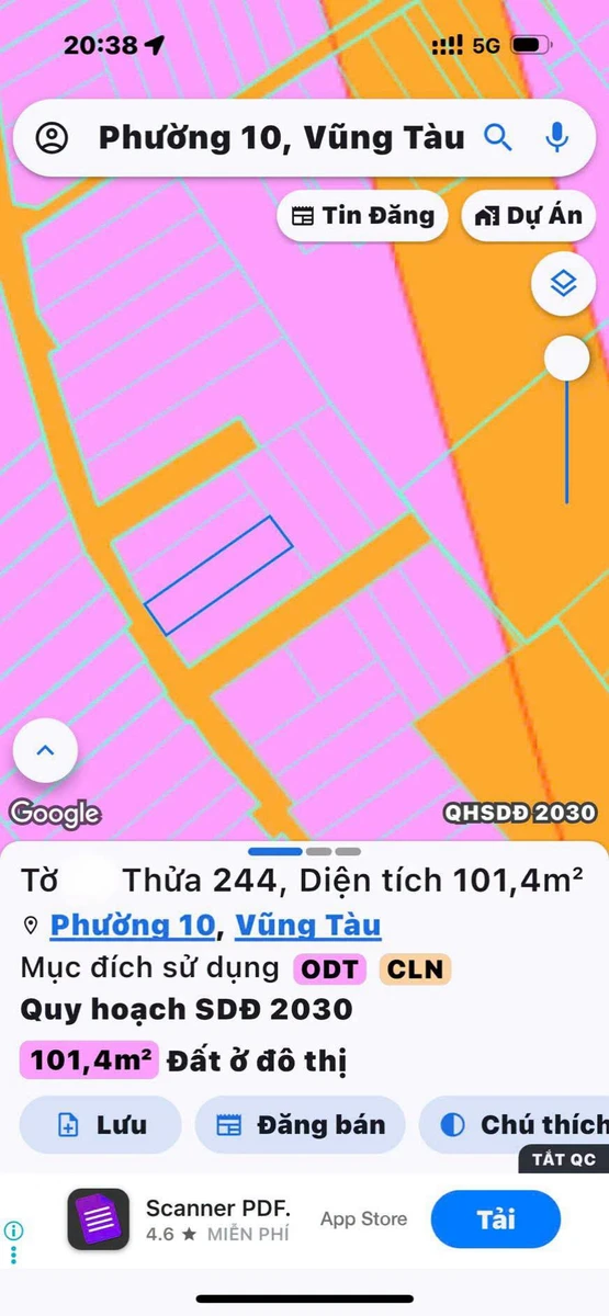 Bán lô đất 101m² mặt tiền hẻm ôtô Hàn Thuyên, Quận 7 - Ảnh thu nhỏ 3
