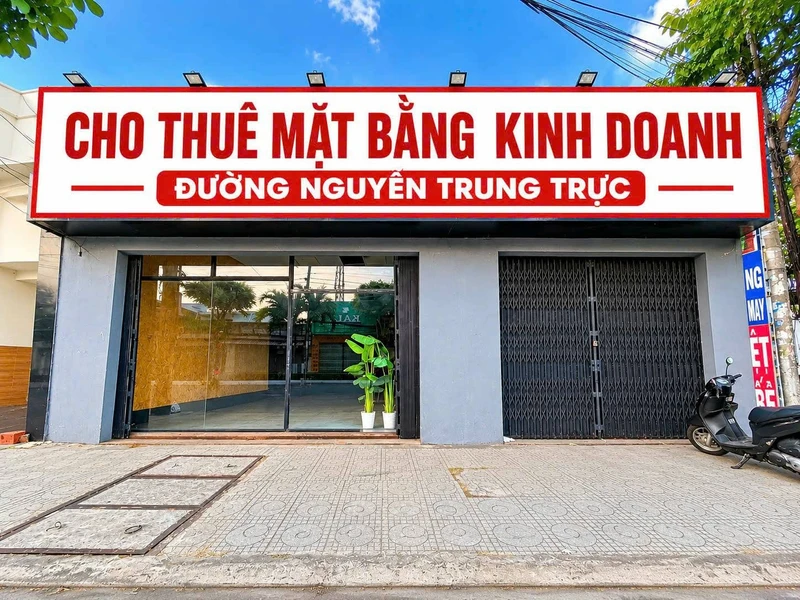 Cho thuê mặt bằng mặt tiền đường Nguyễn Trung Trực, Rạch Giá, An Giang, 204m2, 22 triệu/tháng
