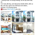 Bán nhà 6PN 296m2 KDC Chánh Nghĩa Bình Dương 11 tỷ - Ảnh thu nhỏ 1