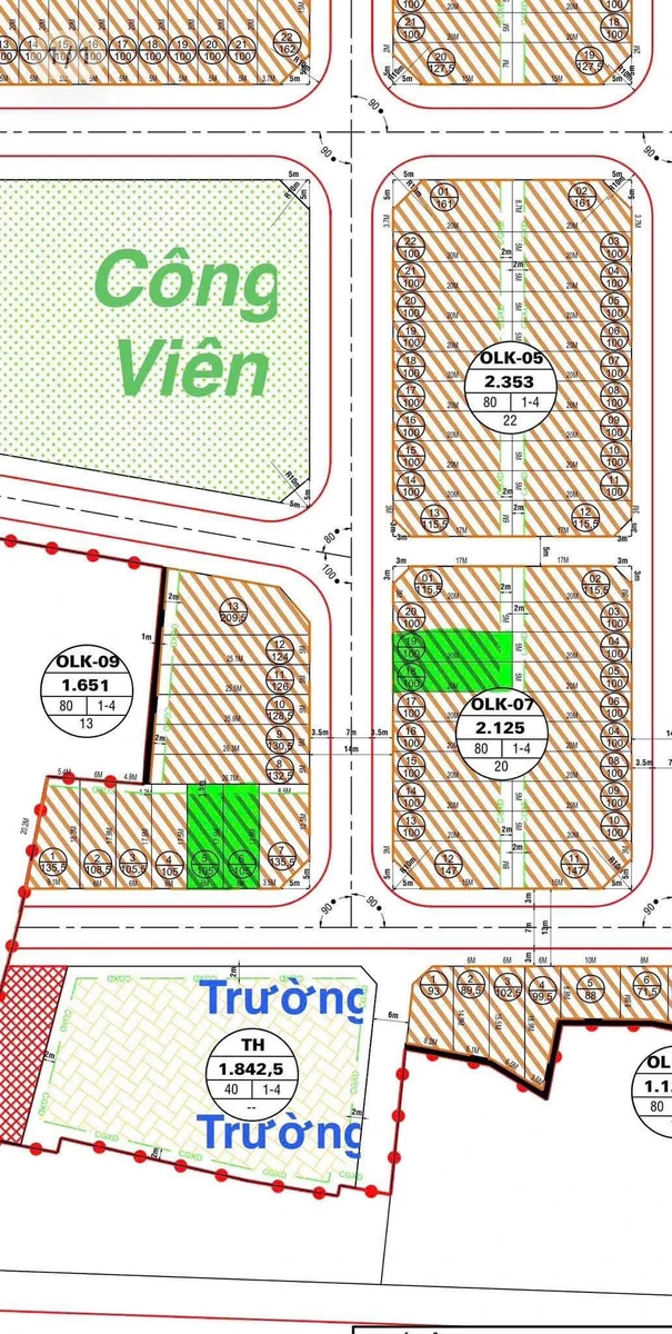 Bán lô đất 100m2 gần trường Cao Đẳng Bình Định - 2 tỷ 150 - Ảnh 1