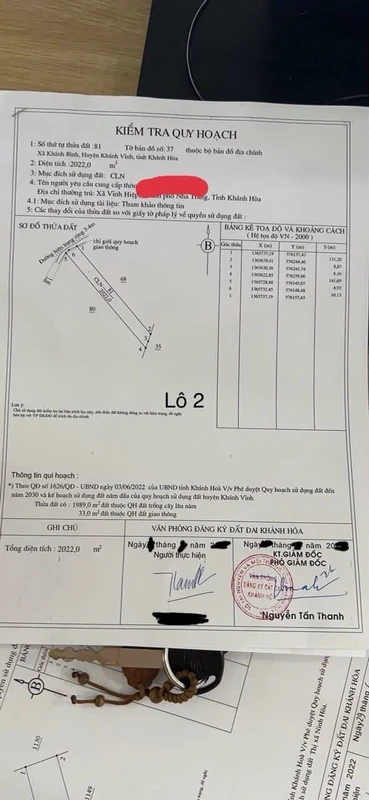 Bán lô đất 2.022 m² Huyện Khánh Vĩnh, Khánh Hòa
