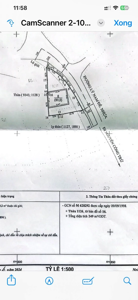 Bán nhà mặt tiền Lý Nam Đế Đà Lạt 249m2 giá 9.2 tỷ - Ảnh 1