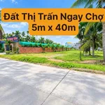 Bán đất thổ cư 5x40m sổ hồng riêng gần chợ Đức Hoà, Long An - Ảnh thu nhỏ 1
