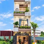 Bán nhà 1 trệt 2 lầu 4x16 (64m2) 4PN 4WC tặng full nội thất tại Thuận An, Bình Dương - Ảnh thu nhỏ 1