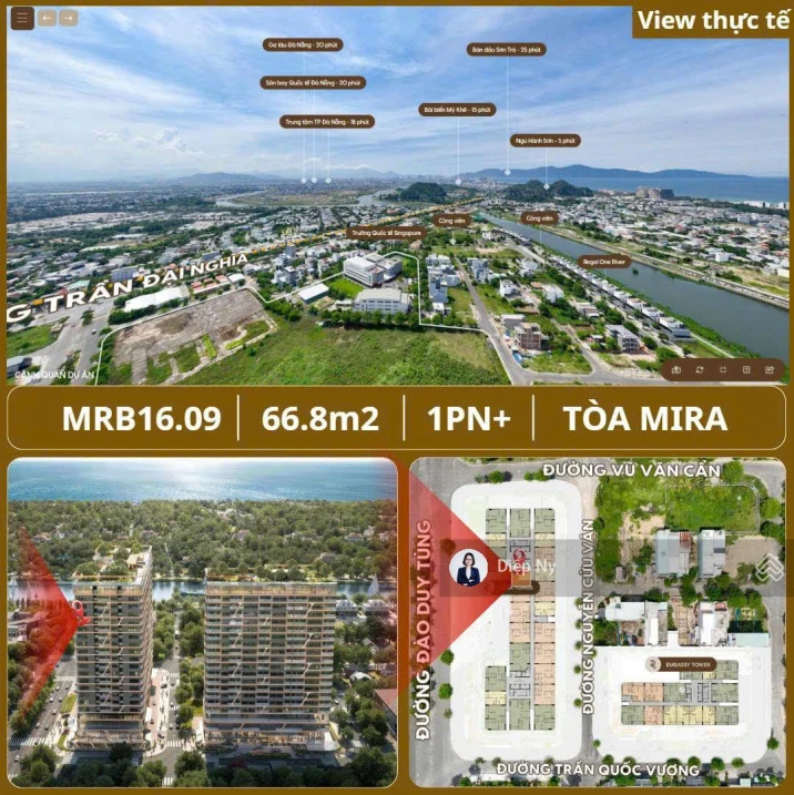 Căn 2PN tầng cao 16, view thoáng giá tốt chung cư hạng sang thế hệ mới Regal Complex Đà Nẵng - Ảnh thu nhỏ 5