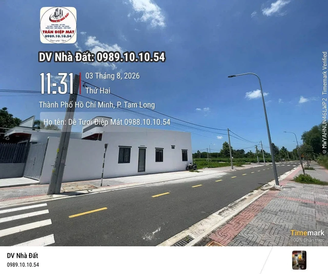 Bán lô đất Long Phước 100m² mặt tiền đường nhựa 1.38 tỷ - Ảnh thu nhỏ 2