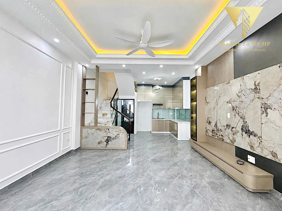 Bán nhà phố 45m² 4 tầng 3PN Miếu Hai Xã Lê Chân - Ảnh thu nhỏ 3