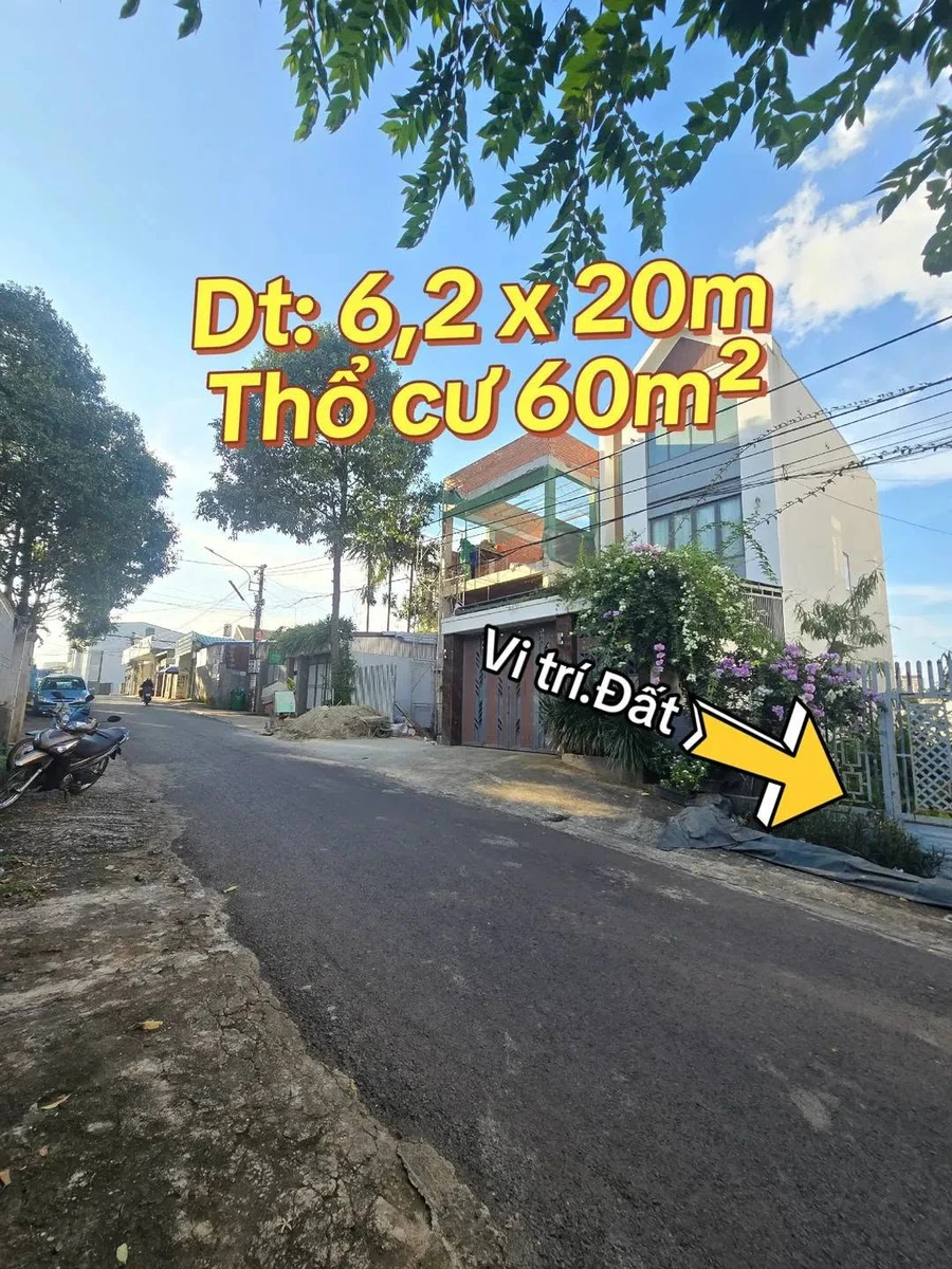 Bán đất mặt tiền kinh doanh đường Lương Thế Vinh, Buôn Ma Thuột, Đắk Lắk, 124m2, 4,75 tỷ - Ảnh thu nhỏ 2