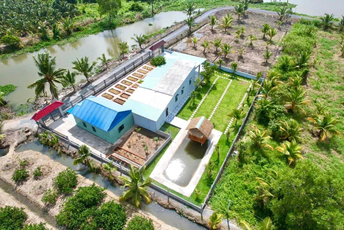 Nhà vườn view sông 1.052m² Bến Lức Long An - Ảnh thu nhỏ 3