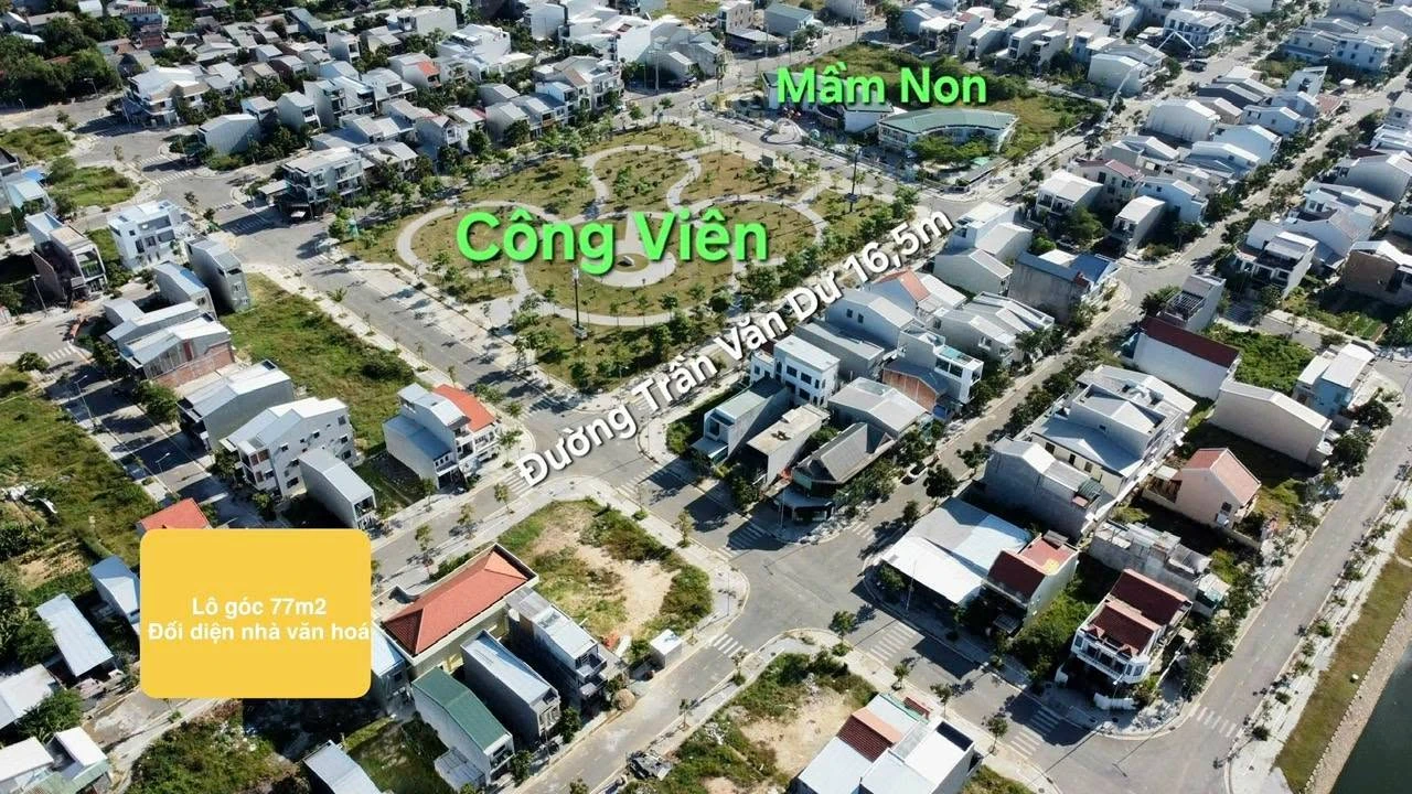 Bán lô góc 2 mặt tiền Hương Sơ 77,2m² 1,7 tỷ - Ảnh 1