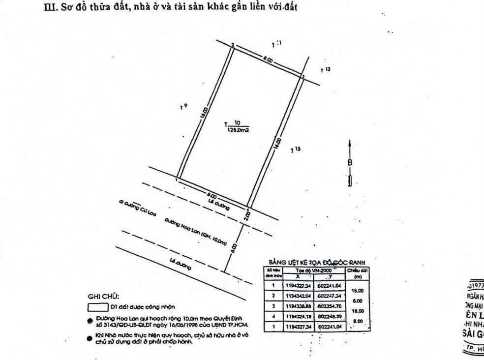 Bán đất xây biệt thự Hoa Lan, Phú Nhuận 128m2, 42 tỷ - Ảnh thu nhỏ 5