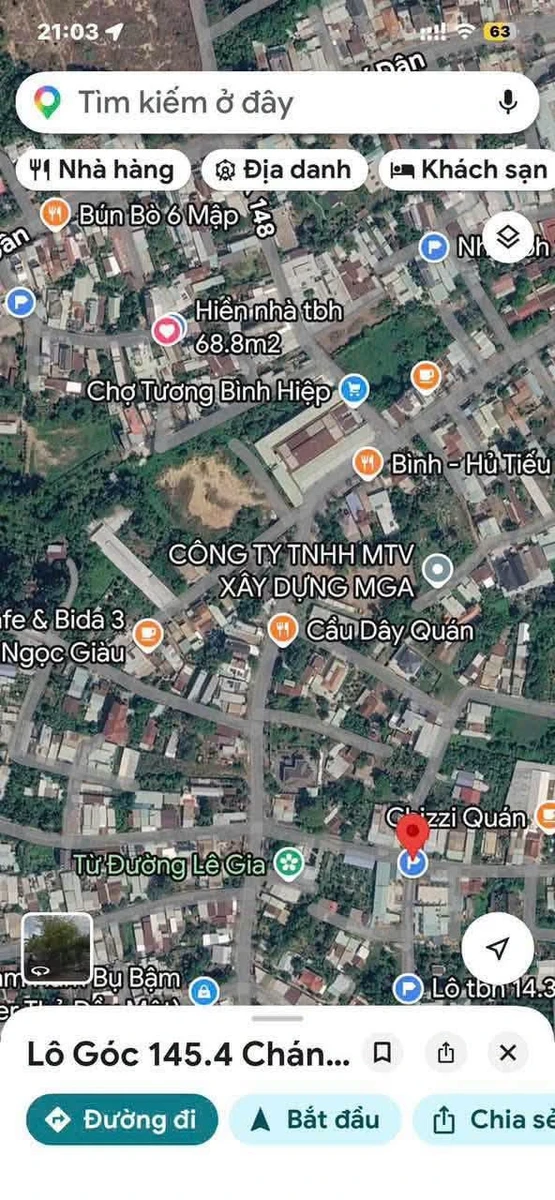 Bán đất lô góc 60m² gần chợ Tương Bình Hiệp, Thủ Dầu Một, Bình Dương - Ảnh thu nhỏ 2