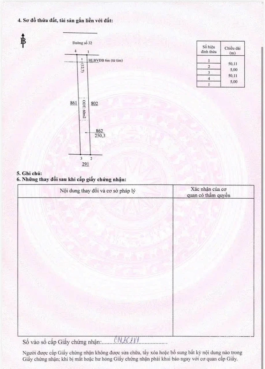 Bán 2 lô đất 250m² xây trọ Chơn Thành Bình Dương - Ảnh thu nhỏ 3