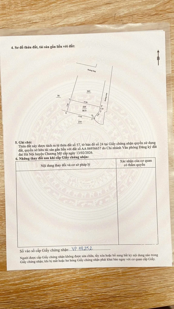 Bán lô đất 86m² Phú Nghĩa, Chương Mỹ, Hà Nội - Ảnh thu nhỏ 4