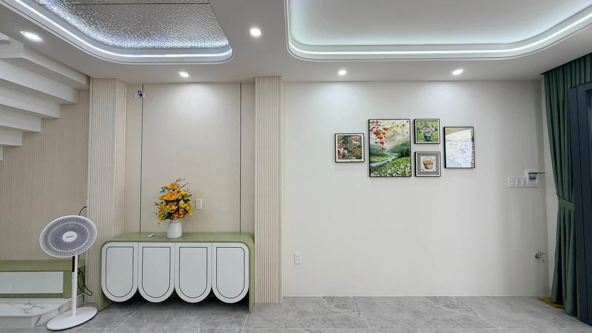 Bán nhà 1 trệt 1 lửng 2 lầu 3PN full nội thất hẻm 4,5m Phạm Văn Chiêu, Gò Vấp - Ảnh thu nhỏ 4