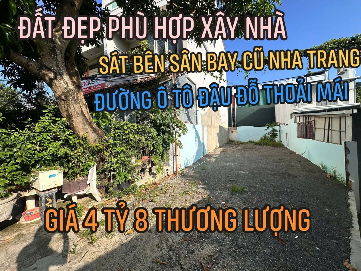 Bán lô đất hẻm ô tô Lê Hồng Phong, Nha Trang 87m2, 4,8 tỷ - Ảnh 1
